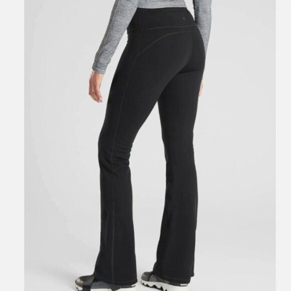 ATHLETA Altitude Pant in Polartec Power Stretch Black Size XS - Picture 3 of 10